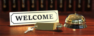 Front Desk Bell & Key